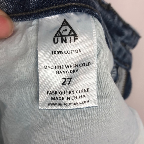 UNIF jeans shorts 27 - Picture 4 of 5
